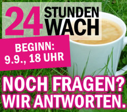 24 Stunden wach