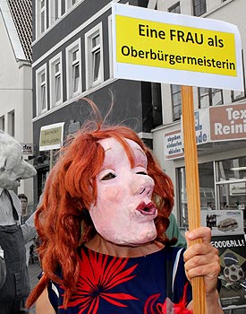 Eine FRAU als Oberbürgermeisterin