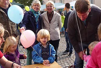 Sonnenschein auf dem Weltkindertag